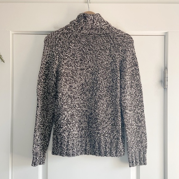 Vintage Liz Claiborne Marled Knit Turtle Neck Sweater - M - Picture 3 of 3